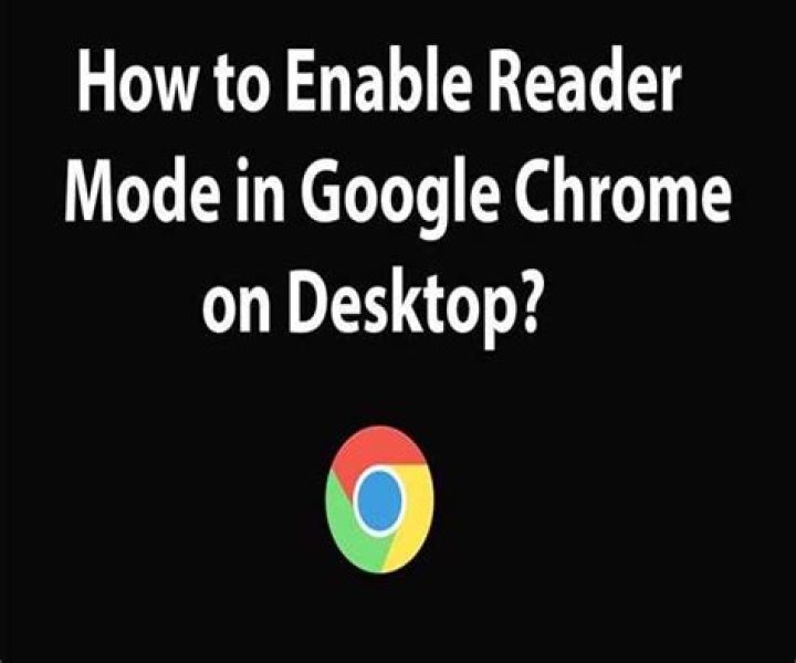 Reading mode in Google Chrome.