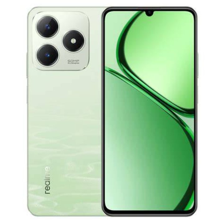 Realme 6 Pro showing gradient and logo