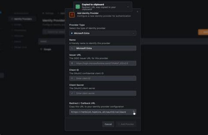 redirect and trailer then click next
