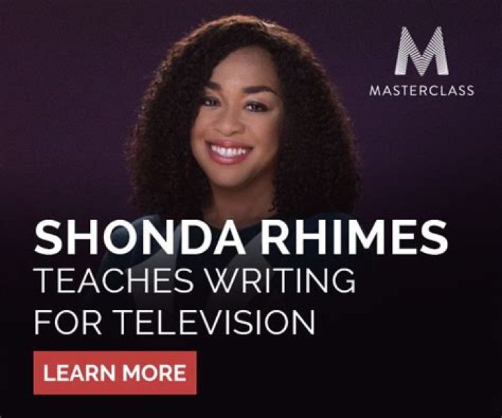 Review Shonda Rhimes MasterClass on Writing for Television Lindsay
