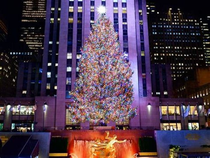 Rockefeller tree lighting