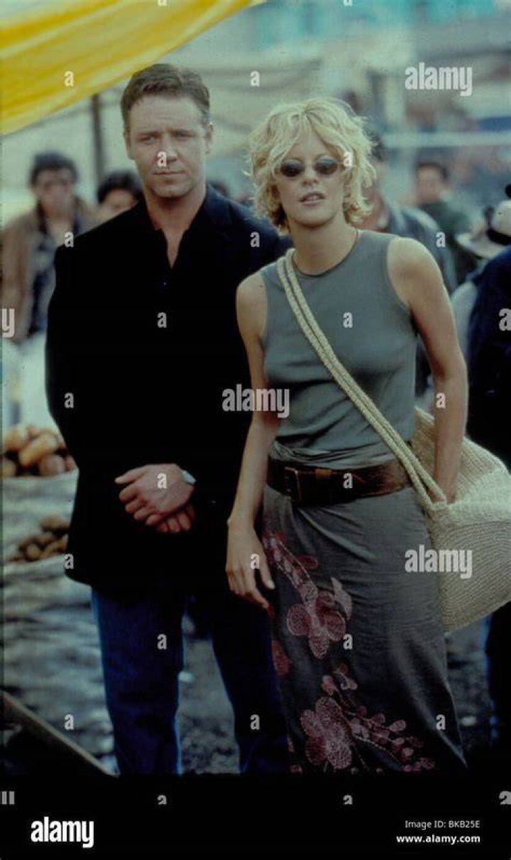 Russell Crowe and Meg Ryan
