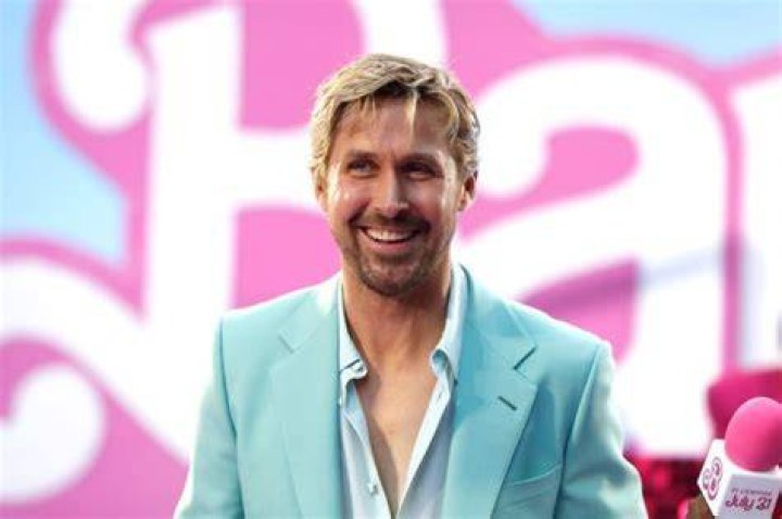 Ryan Gosling performing I'm Just Ken at the 2024 Oscars.
