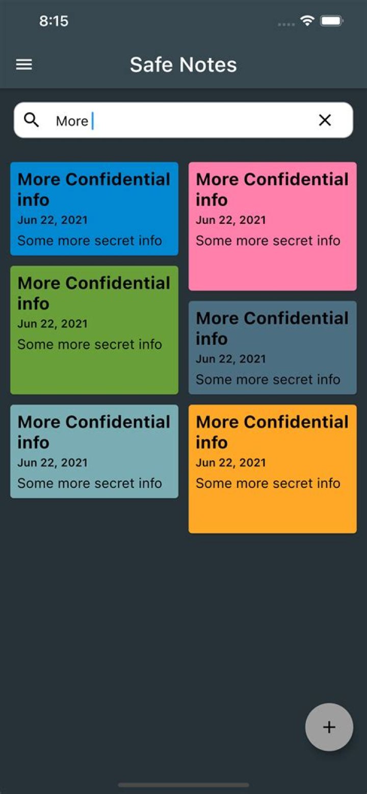 Safe Notes screenshot - best christmas apps