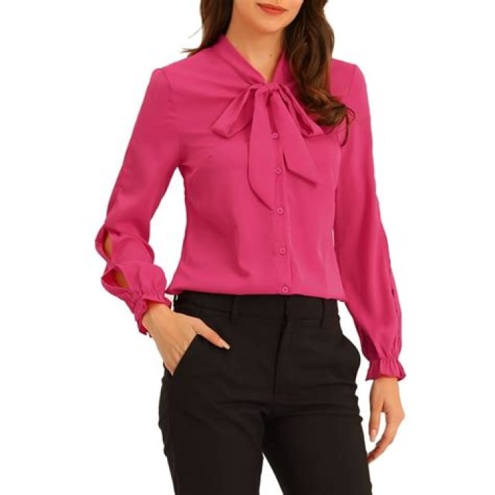 Saloogoe Chiffon Blouse