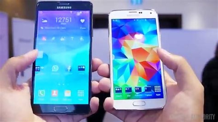 Samsung Galaxy Note 4 vs Galaxy S5 quick look