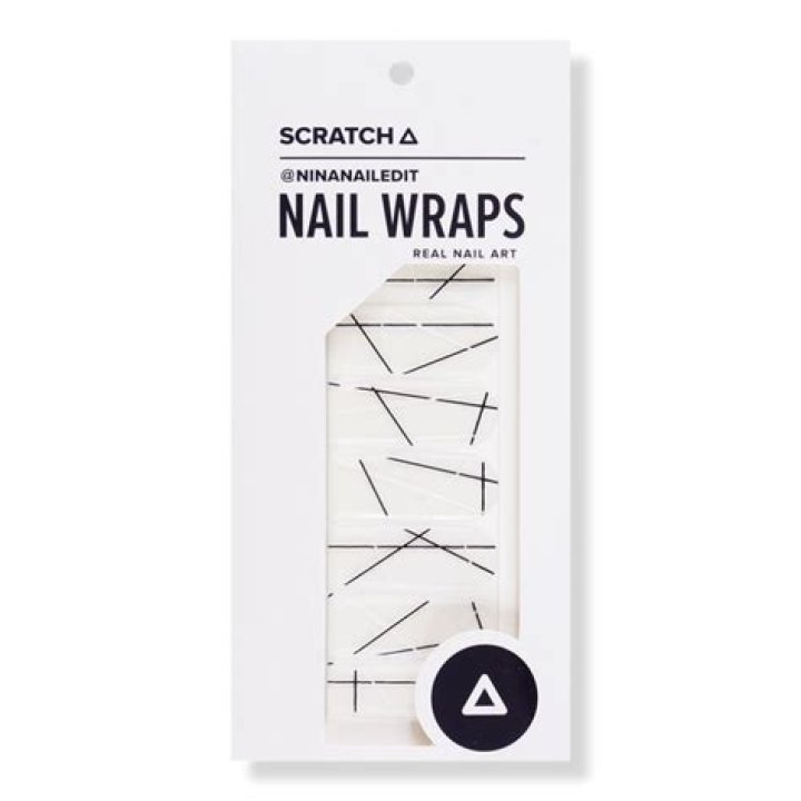 SCRATCH Monochrome Nail Wraps