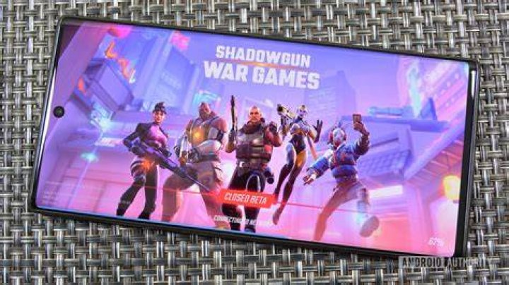 Shadowgun War Games title screen