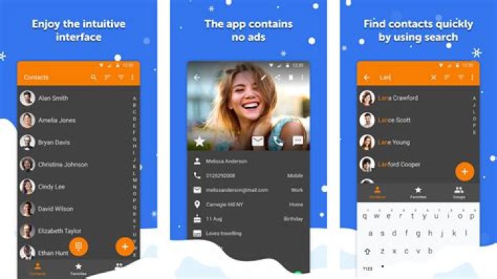 Simple Contacts Pro screenshot 2022