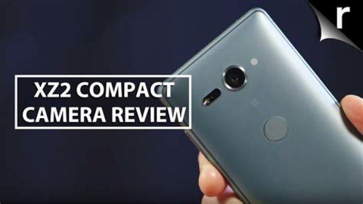 Sony Xperia XZ2 Compact camera