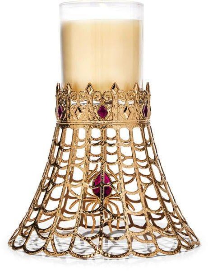 Spider Web Single Wick Candle Holder