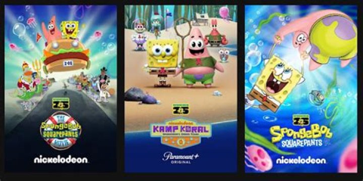 spongebob paramount plus