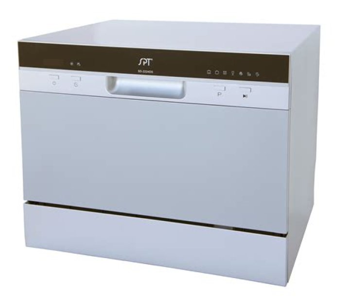 SPT Compact Countertop Dishwasher
