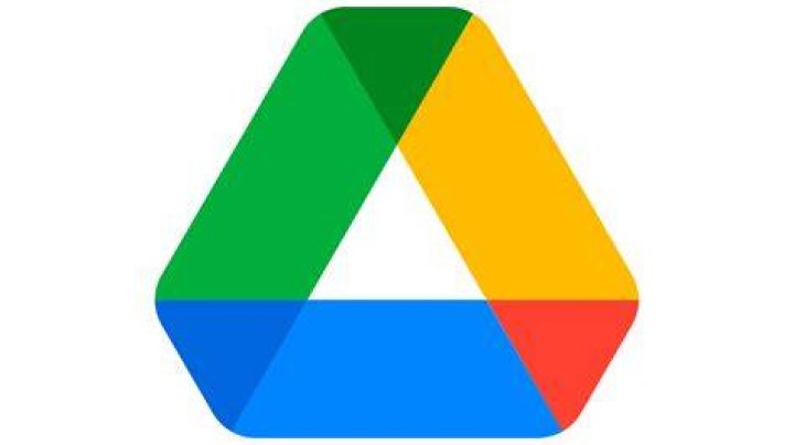 The Google Drive logo.
