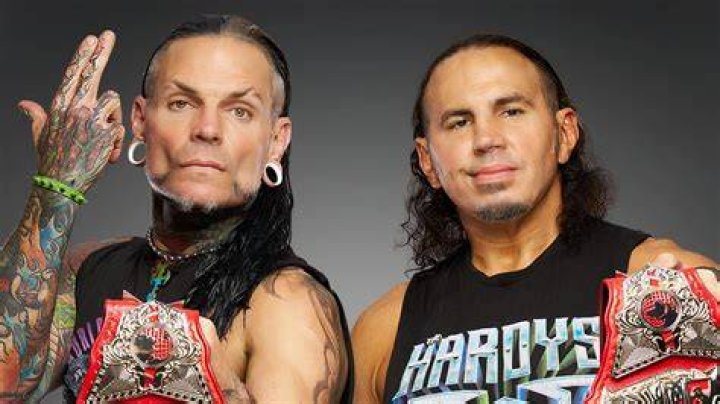 the hardy boyz from wwe win belts