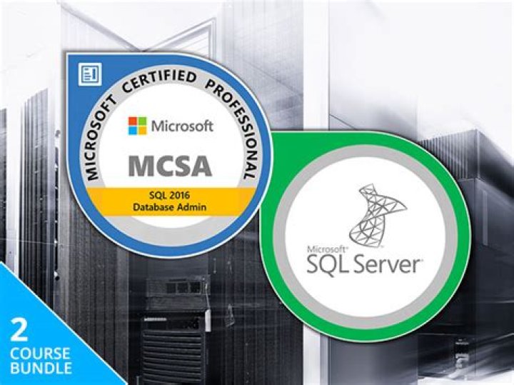 The MCSA SQL Server Certification Training Bundle