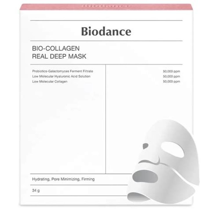 This $5 Collagen Mask Went Viral For Firming Skin & Minimizing The Look of Pores Overnight - Biodance Collagen Mask on TikTok