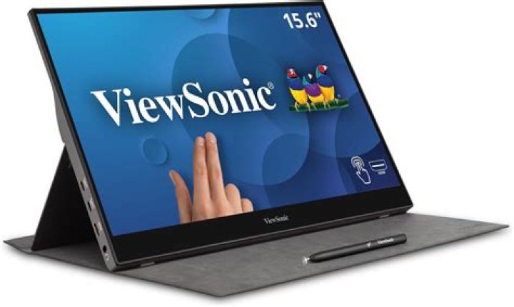 ViewSonic TD1655 front with cover