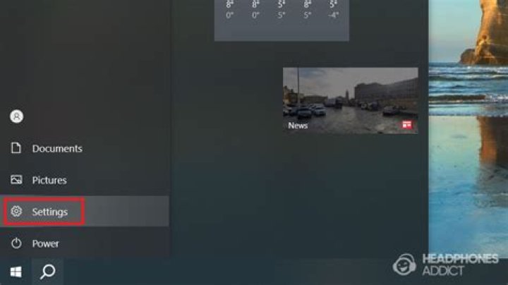 Windows 10 access Settings