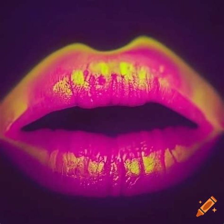 yellow and orange lipstick